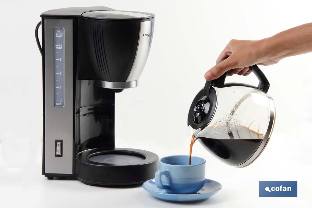 CAFETERA ELÉCTRICA DE GOTEO 870W 10 TAZAS